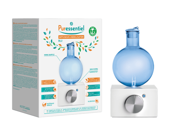 Puressentiel Difusor Nebulização Óleos Essenciais Blue