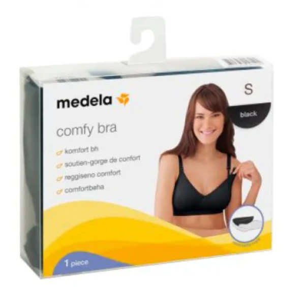 Medela Sujetador Comfy Negro S