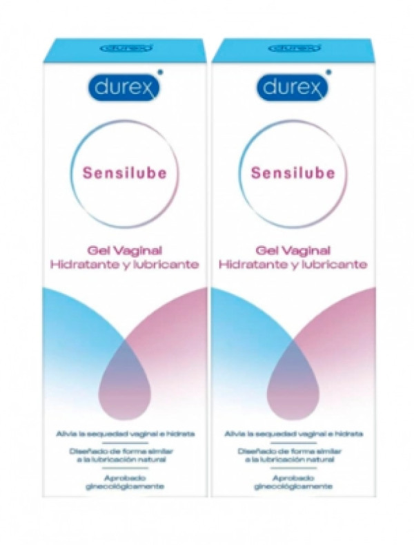 Durex Sensilube Gel Lubricante 40 ml (Pack Doble)