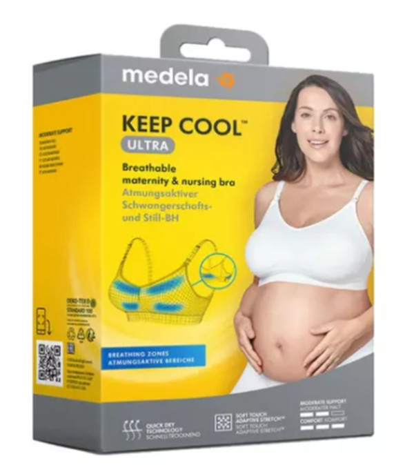 Medela Sujetador Keep Cool Ultra Negro Talla M