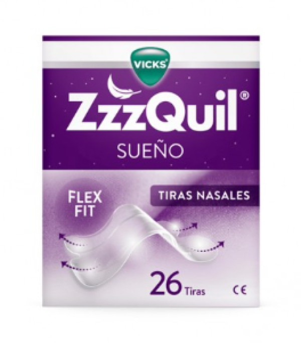 ZzzQuil Sueño x 26 tiras nasales