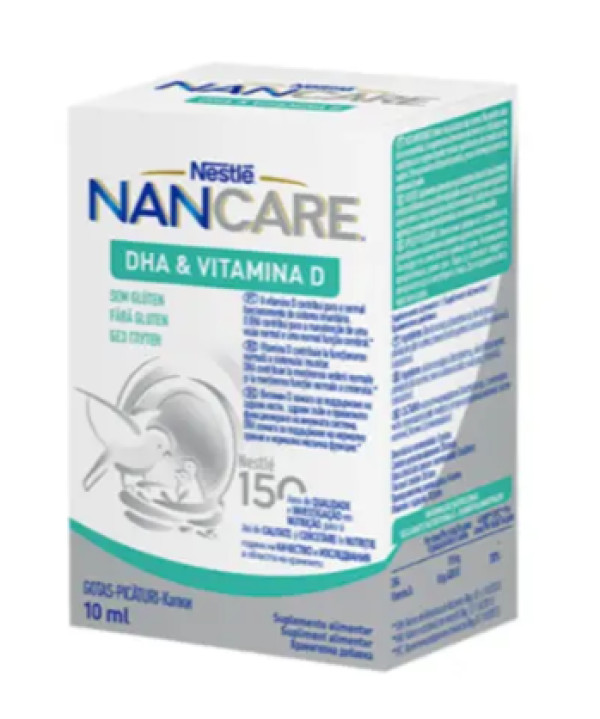 Nancare Dha Vit D Gotas 10ml