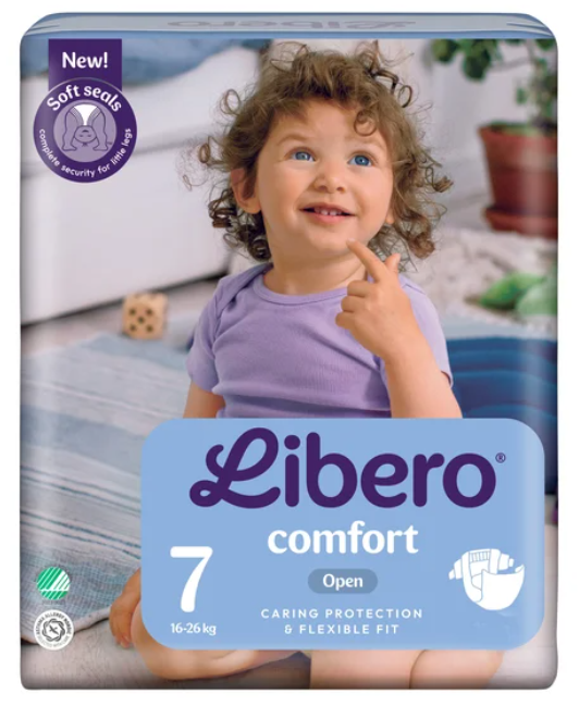 Libero Comfort Talla 6 (16 - 26 kg) x 20 pañales