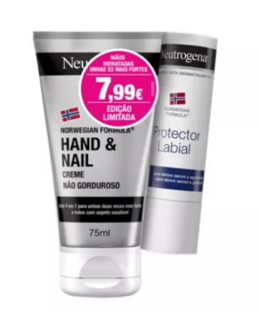 Neutrogena Crema de Manos y Uñas + Bálsamo Labial