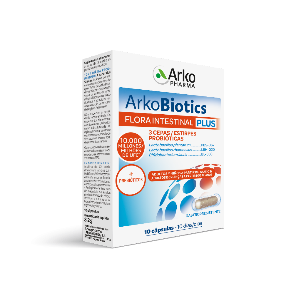 Arkobiotics Flora Intestinal x 10 cápsulas