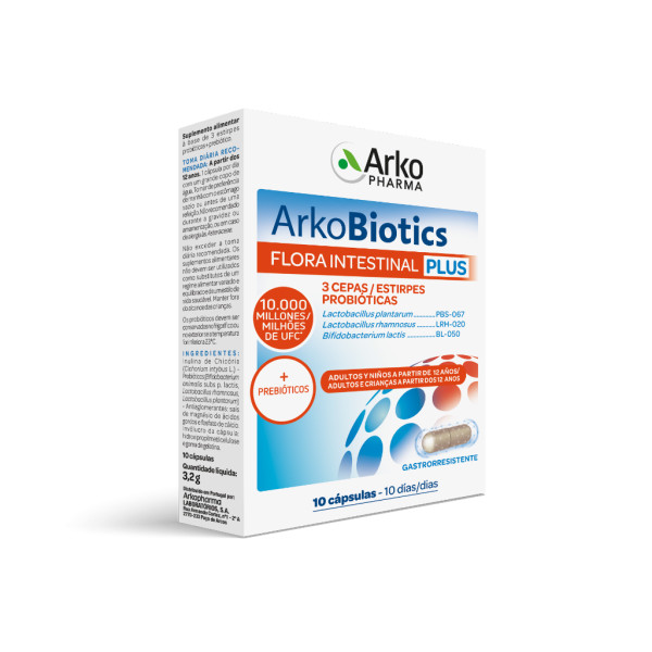 Arkobiotics Flora Intestinal x 10 cápsulas