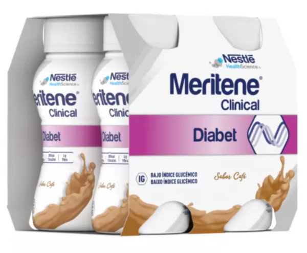 Meritene Clinical Diabet Café 200Mlx4