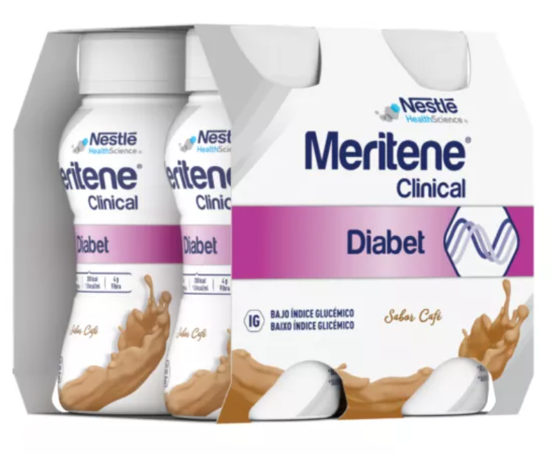 Meritene Clinical Diabet Café 200ml x 4