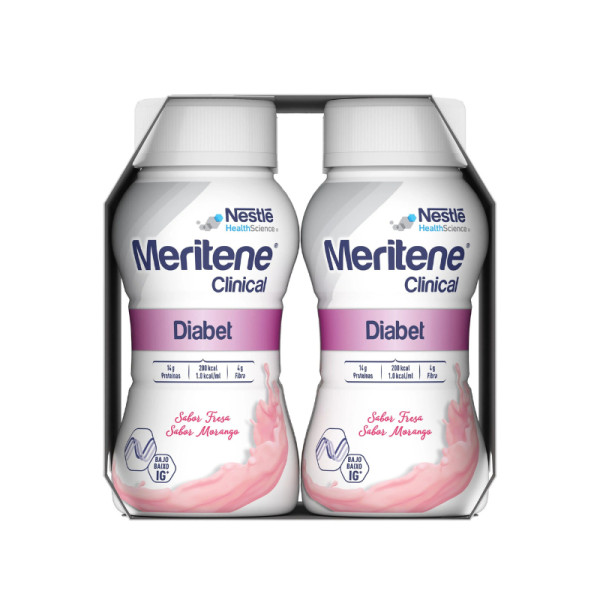 Meritene Clinical Diabet Fresa 200 ml x 4