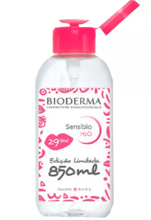 Sensibio Bioderm H2O Água Micelar 850ml Edição Limitada