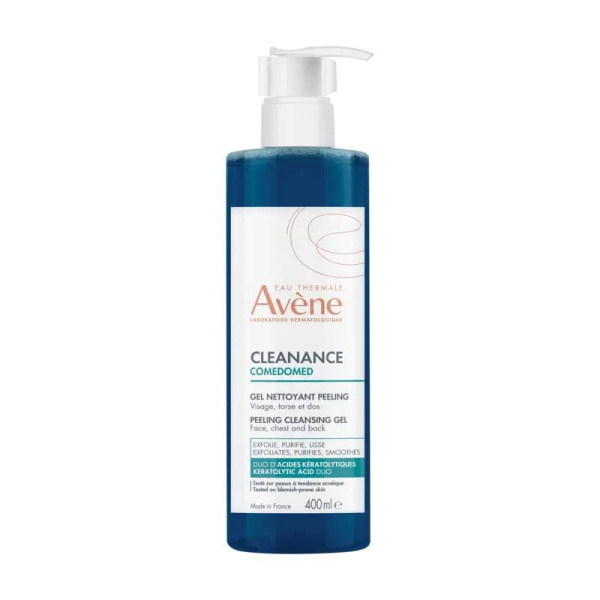 Avène Cleanance Comedomed Gel de Limpeza Esfoliante 400ml