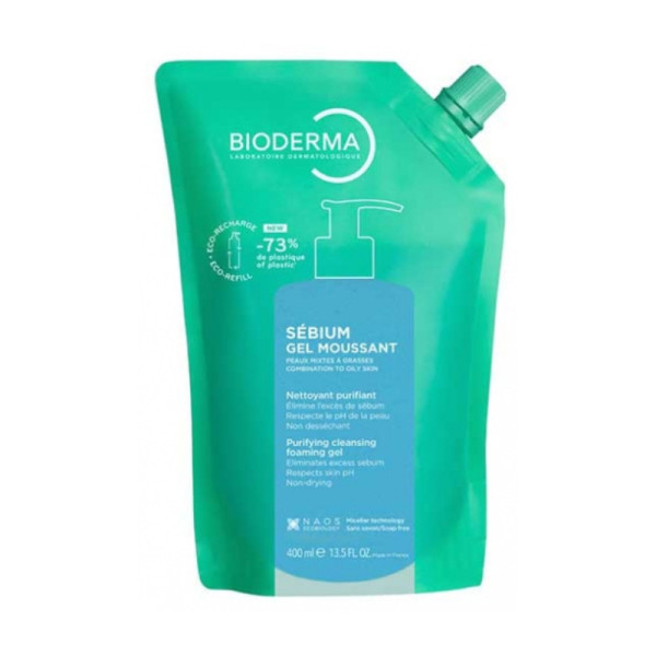 Sebium Biod Gel Moussant Ecorefill 400ml