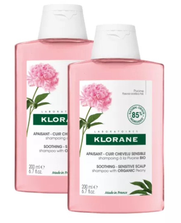 Klorane Capilar Ch Peonia 400Ml Duo
