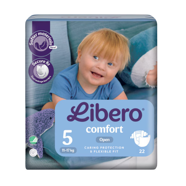 Libero Comfor Talla 5 (10 - 14 kg) x 22 Pañales