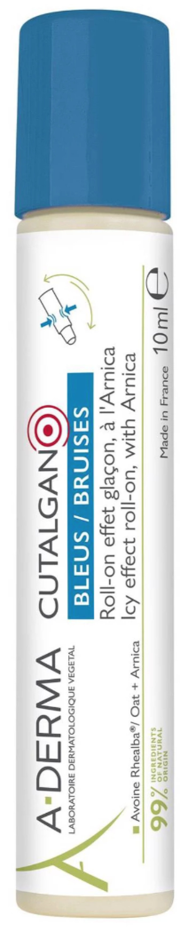 A-Derma Cutalgan Roll-On Hematomas 10ml