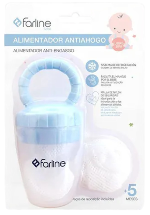 Farline Bebé Alimentador Anti-Engasgo 5M+
