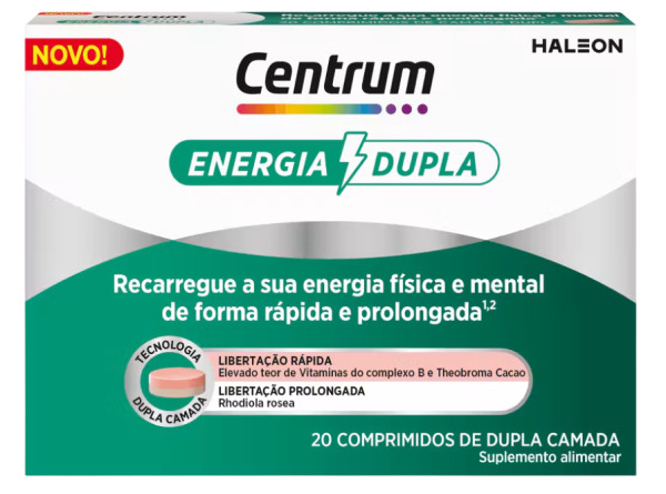 Centrum Energia Dupla (20 comprimidos)