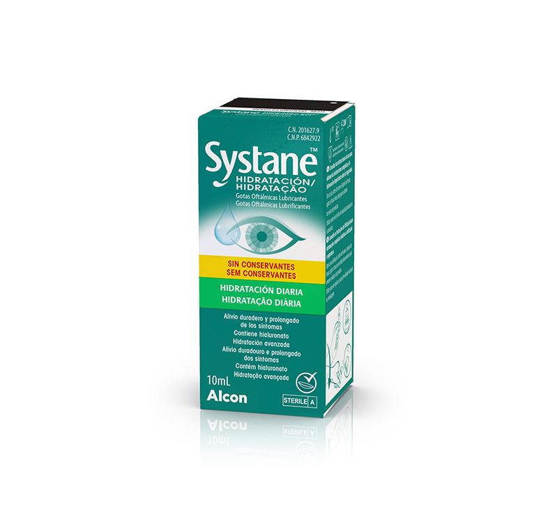 Systane Hidratante Solução para os Olhos Sem Conservantes - 10ml