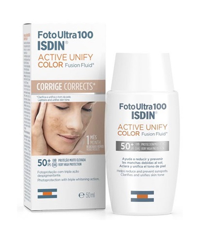 ISDIN FotoUltra Active Unify Con Color Spf50+ 50ml