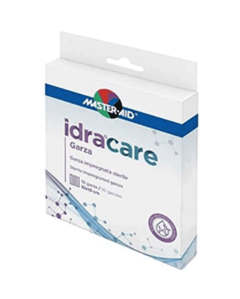 MasterAid Idracare Gaze Queimaduras - 10X10cm (x10 unidades)