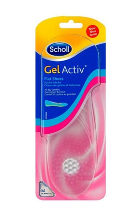 Scholl Gelactiv Palmilha Sapatos Rasos (x2 unidades)