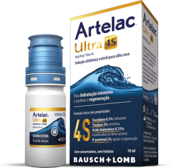 Artelac Ultra 4S Colírio Olho Seco - 10ml