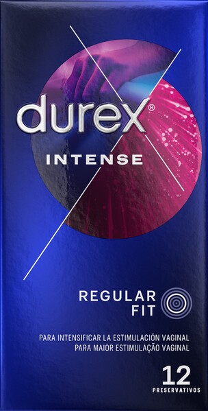 Durex Intense Climax (pacote de 12 preservativos)