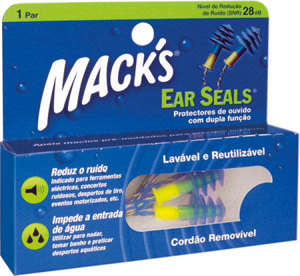 Mack S Tampão Oto Kit Conforto