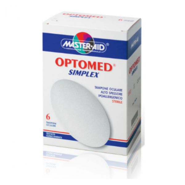 Masteraid Optomed Simplex Tampão Ocular (x6 unidades)