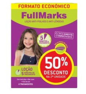 Fullmarks Loção Piolhos/Lendeas 100ml duo + 50%Desconto