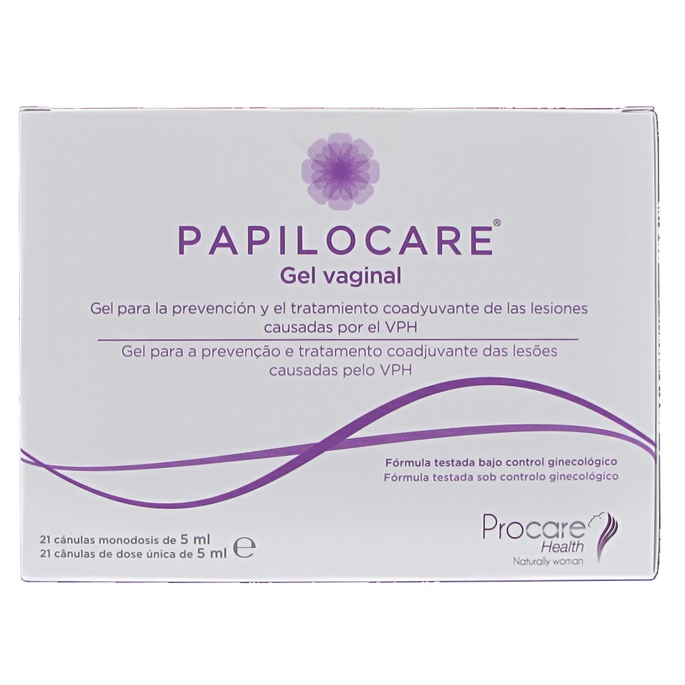 Gel Vaginal Papilocare em Cânula - 5ml (21 unidades)