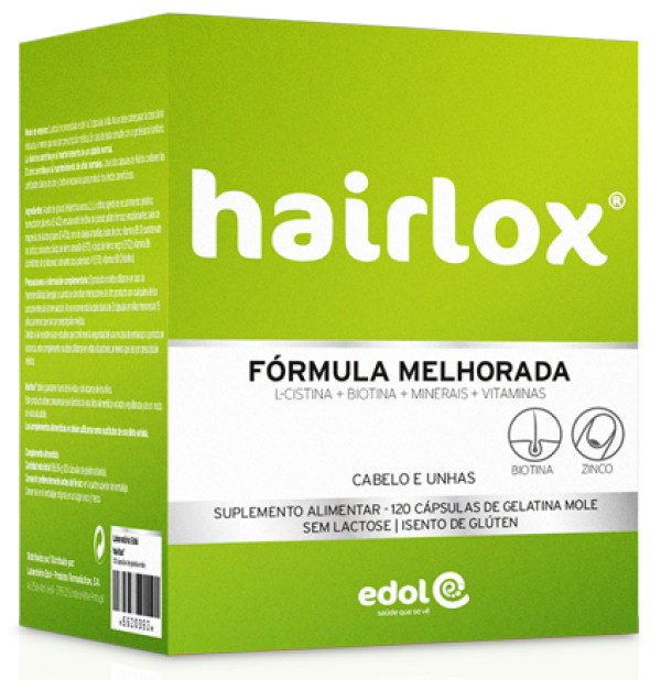 Hairlox x 120 cápsulas