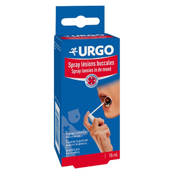 Urgo Lesões Bucais Spray Gengival - 15ml