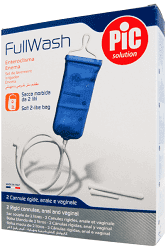 Pic solution FullWash Sistema Lavagem: Bolsa 2L (PVC) + Cânula anal + Cânula vaginal