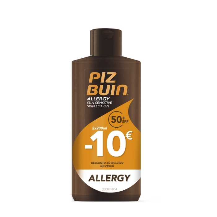 Piz Buin Allergy  Loção SPF50+ - 200ml (Pack Duplo)