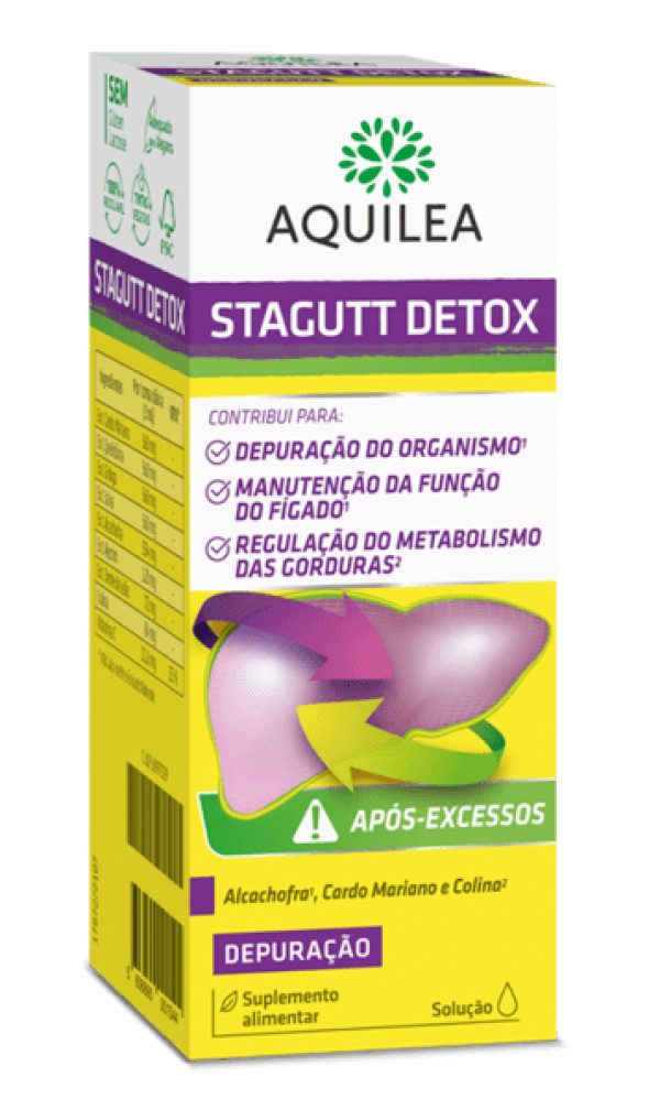 Aquilea Stagutt Detox Solução - 30ml