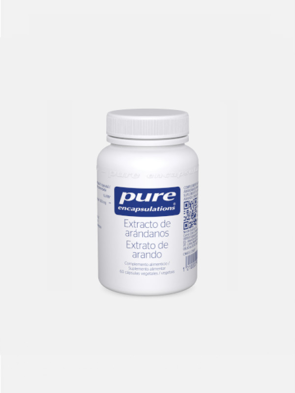 Pure Encapsulations Extracto de Arándano (x60 cápsulas)