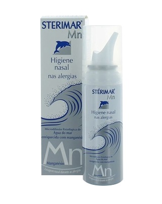 Sterimar Solução Nasal de Manganésio e Água Marinha para Alergias - 100ml