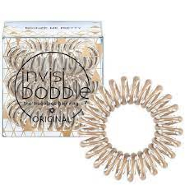 Invisibobble Elástico Cabelo_ Bronze (x3 unidades)
