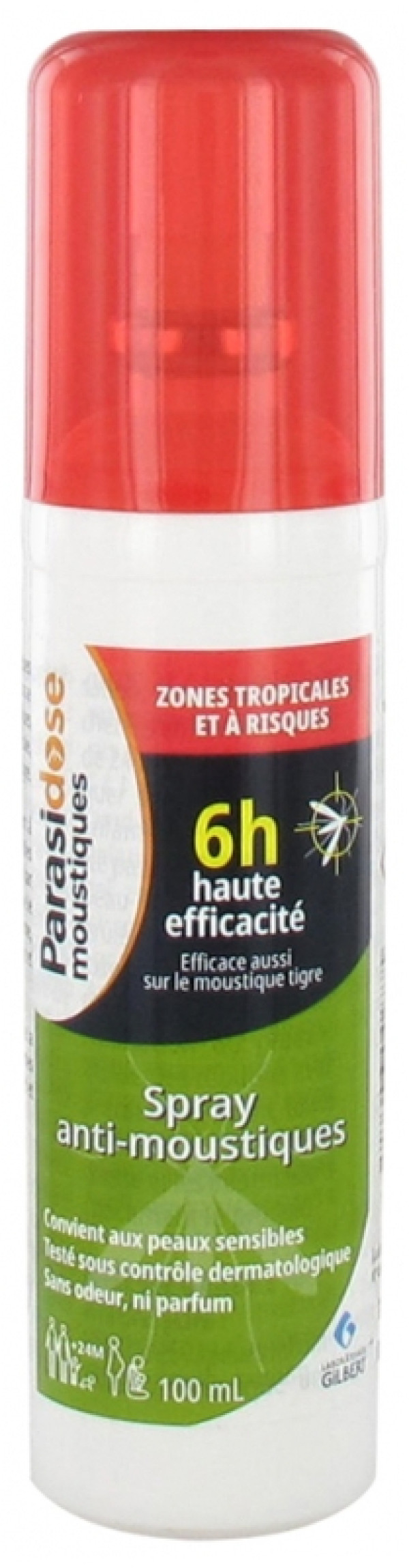 Parasidose Spray Repelente Mosquitos Tropicales - 100ml