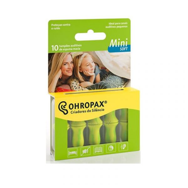 Ohropax Tampão Auricular Mini Soft (x10 unidades)