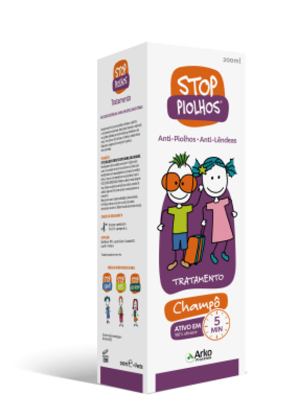Stop Piolhos Champô Tratamento - 200 ml + Oferta Pente