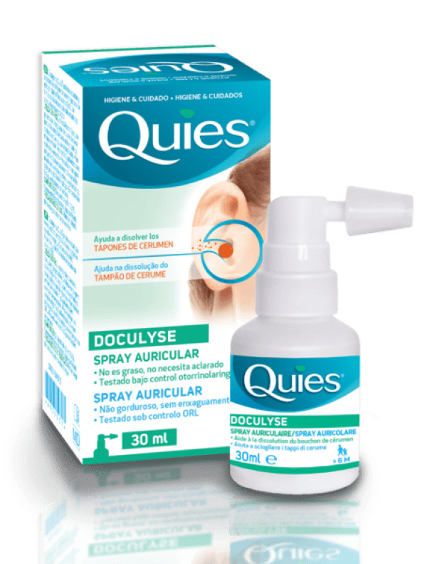 Spray Doculyse para Limpeza Otológica - 30ml