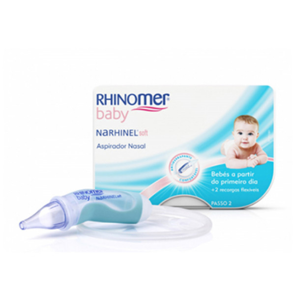Aspirador Nasal Suave Rhinomer para Bebé