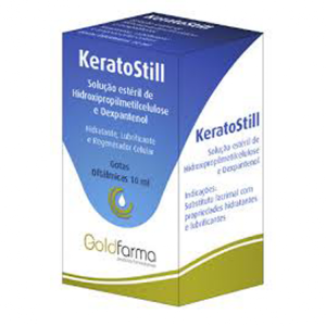 Keratostill Sine Gotas Oftalmicas Lubrificantes - 10ml