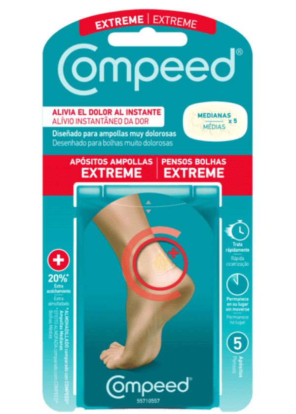 Compeed Penso Bolhas Médias Extreme (x5 unidades)