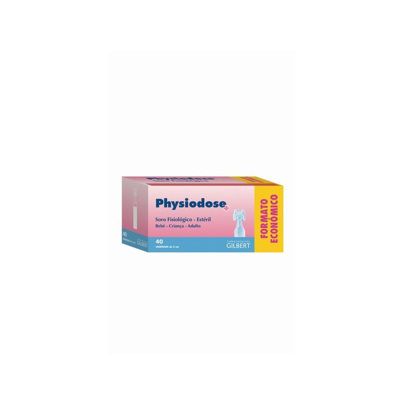 Physiodose Soro Fisiológico - 5ml (x40 unidades)