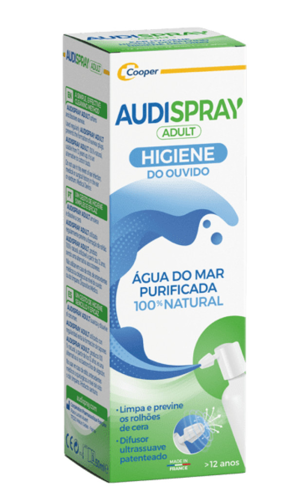 Audispray Adulto Solução Otológica Água Mar - 50ml