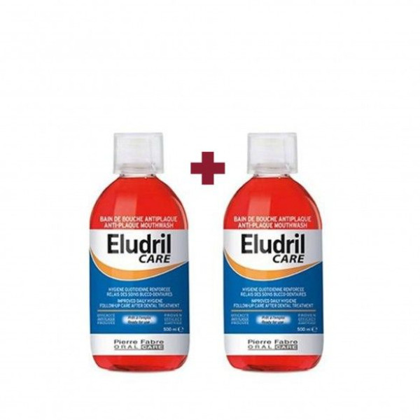 Eludril Care Colutório - 500ml (Pack Duplo)
