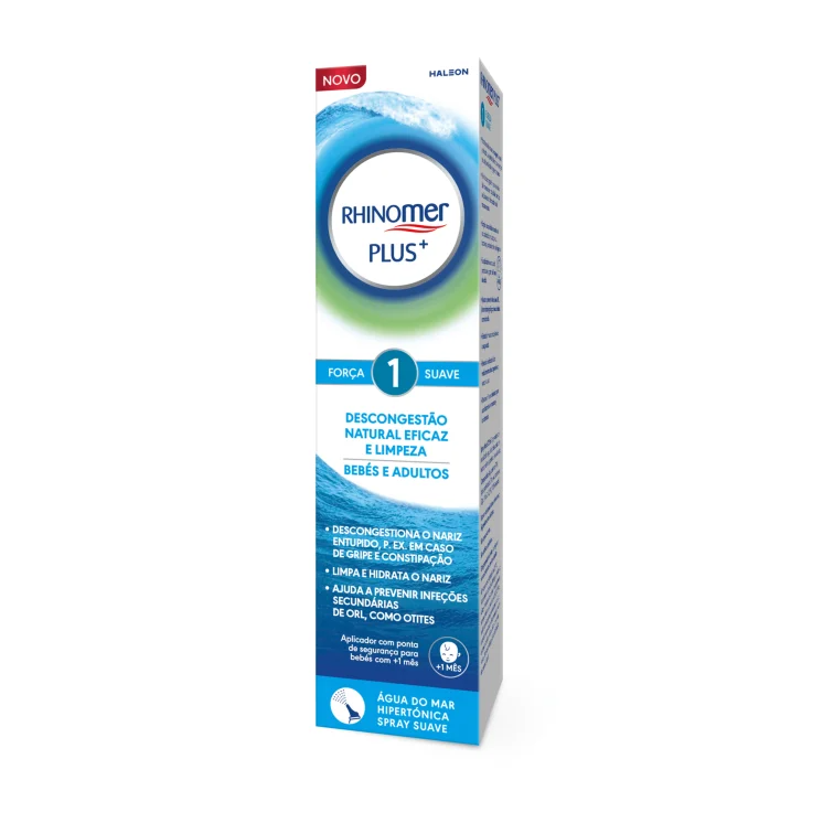 Rhinomer Plus Spray Nasal Força 1 (125ml)